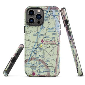 Abbeville Municipal Airport (0J0) VFR Sectional  Tough iPhone Case