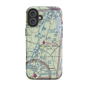Abbeville Municipal Airport (0J0) VFR Sectional  Tough iPhone Case