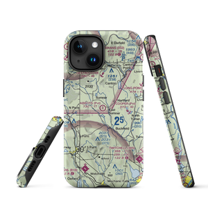 Abbots Airport (6ME6) VFR Sectional  Tough iPhone Case