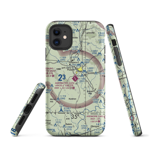 Abernathy Field (GZS) VFR Sectional  Tough iPhone Case