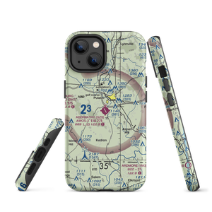 Abernathy Field (GZS) VFR Sectional  Tough iPhone Case