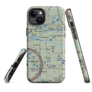 Abie Sky Ranch Airport (NE27) VFR Sectional  Tough iPhone Case