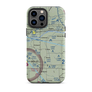 Abie Sky Ranch Airport (NE27) VFR Sectional  Tough iPhone Case