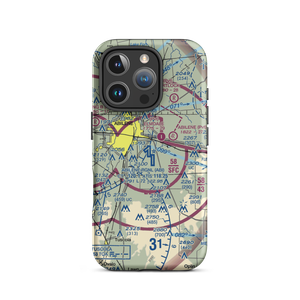 Abilene Regional Airport (ABI) VFR Sectional  Tough iPhone Case