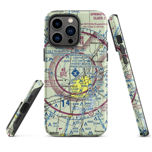 Abraham Lincoln Capital Airport (SPI) VFR Sectional  Tough iPhone Case