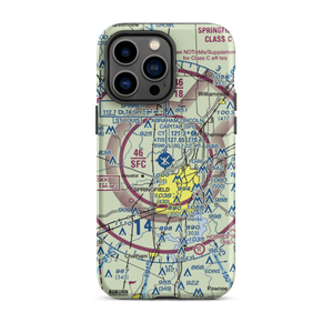 Abraham Lincoln Capital Airport (SPI) VFR Sectional  Tough iPhone Case