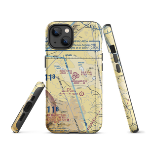 Abraham Ranch Airport (7CA1) VFR Sectional  Tough iPhone Case