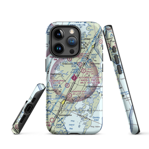 Accomack County Airport (MFV) VFR Sectional  Tough iPhone Case