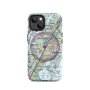 Accomack County Airport (MFV) VFR Sectional  Tough iPhone Case