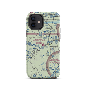 Ackerman Choctaw County Airport (9M4) VFR Sectional  Tough iPhone Case