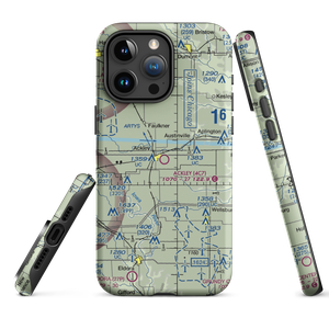 Ackley Municipal Airport (4C7) VFR Sectional  Tough iPhone Case