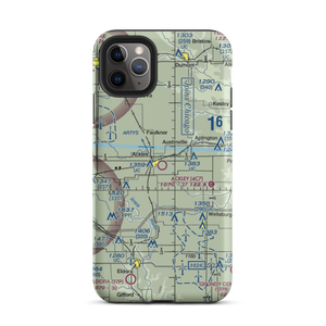 Ackley Municipal Airport (4C7) VFR Sectional  Tough iPhone Case