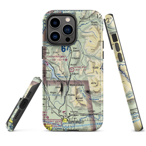 Acme Field (WA12) VFR Sectional  Tough iPhone Case