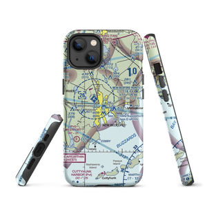 Acushnet River Seaplane Base (6MA8) VFR Sectional  Tough iPhone Case