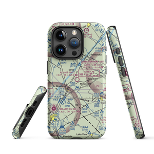 Adams Airport (8NC) VFR Sectional  Tough iPhone Case