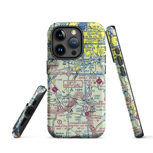 Adams Airport (GA91) VFR Sectional  Tough iPhone Case