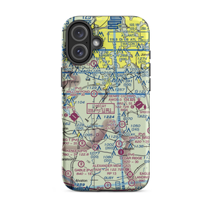 Adams Airport (GA91) VFR Sectional  Tough iPhone Case