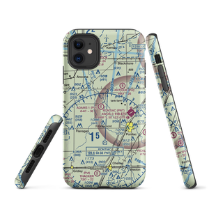 Adams Restricted Landing Area Number 2 (2LL7) VFR Sectional  Tough iPhone Case