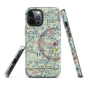 Adams Restricted Landing Area Number 2 (2LL7) VFR Sectional  Tough iPhone Case