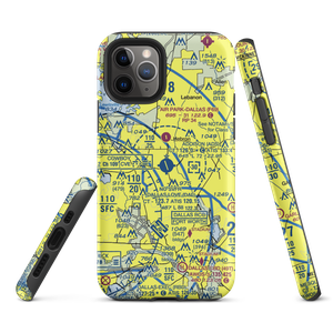 Addison Airport (ADS) VFR Sectional  Tough iPhone Case