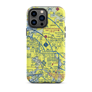 Addison Airport (ADS) VFR Sectional  Tough iPhone Case