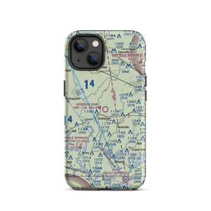 Addison Municipal Airport (2A8) VFR Sectional  Tough iPhone Case