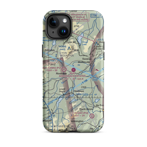 Adirondack Airpark Estates Airport (NY17) VFR Sectional  Tough iPhone Case