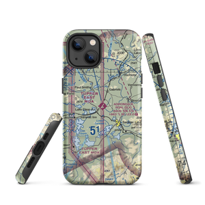 Adirondack Regional Airport (SLK) VFR Sectional  Tough iPhone Case