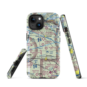 Adkins RLA Restricted Landing Area (8IL0) VFR Sectional  Tough iPhone Case