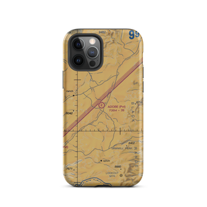 Adobe Ranch Private Airport (NM37) VFR Sectional  Tough iPhone Case