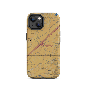 Adobe Ranch Private Airport (NM37) VFR Sectional  Tough iPhone Case