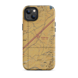 Adobe Ranch Private Airport (NM37) VFR Sectional  Tough iPhone Case