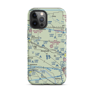 Adventures Aloft Airport (MO07) VFR Sectional  Tough iPhone Case