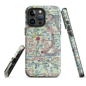 Aerie Airport (1GA9) VFR Sectional  Tough iPhone Case