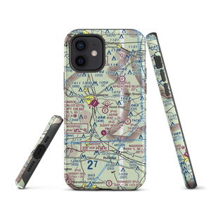 Aerie Airport (1GA9) VFR Sectional  Tough iPhone Case