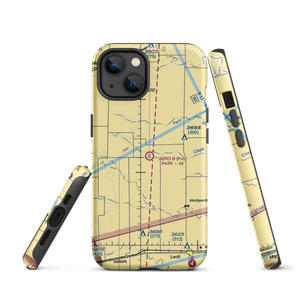 Aero B Ranch Airport (00AA) VFR Sectional  Tough iPhone Case