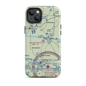 Aero Britton Airport (MU77) VFR Sectional  Tough iPhone Case