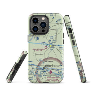 Aero Britton Airport (MU77) VFR Sectional  Tough iPhone Case