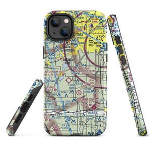 Aero Estates Airport (1WI6) VFR Sectional  Tough iPhone Case