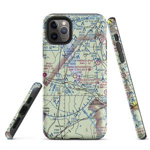 Aero Estates Airport (T25) VFR Sectional  Tough iPhone Case