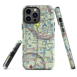 Aero Plaines Airport (5II9) VFR Sectional  Tough iPhone Case