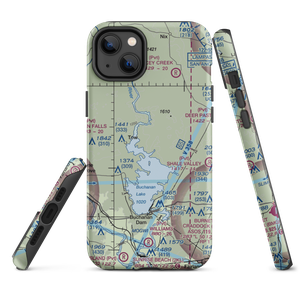 Aero-Bee Ranch Airstrip (89TX) VFR Sectional  Tough iPhone Case