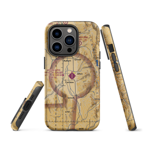 Afton Municipal Airport (AFO) VFR Sectional  Tough iPhone Case