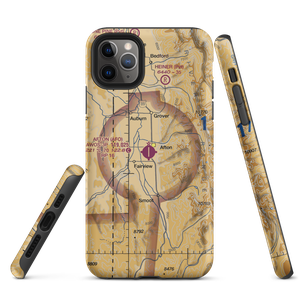 Afton Municipal Airport (AFO) VFR Sectional  Tough iPhone Case