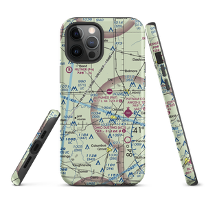 Agner Airport (51OH) VFR Sectional  Tough iPhone Case