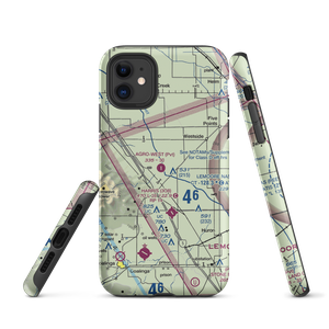 Agro-West Airport (5CA7) VFR Sectional  Tough iPhone Case