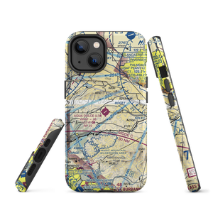 Agua Dulce Airpark (L70) VFR Sectional  Tough iPhone Case