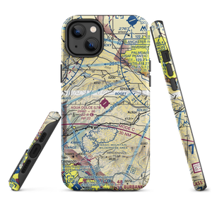 Agua Dulce Airpark (L70) VFR Sectional  Tough iPhone Case