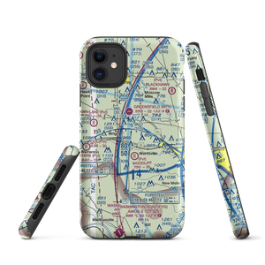 Ahlers Acres Airport (66MO) VFR Sectional  Tough iPhone Case