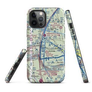 Ahlers Acres Airport (66MO) VFR Sectional  Tough iPhone Case